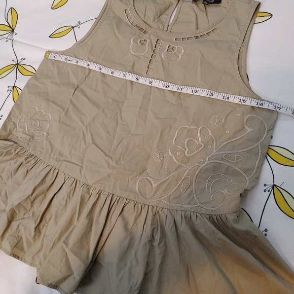 MADEWELL Embroidered Peplum Top XS - Picture 11 of 13